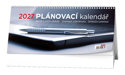 Kalendář stolní - Plánovací daňový kalendář 2027   BSC11-27