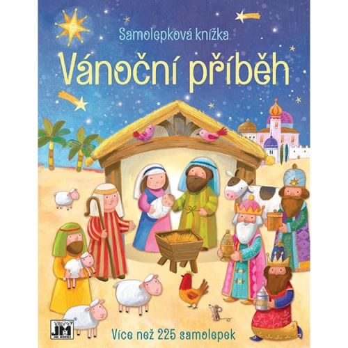 Samolepková knížka Vánoční příběh   2384-3