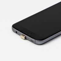 USB koncovka Apple Lightning samec - magnetické připojení, stříbrná, redukce k magnetické (5)