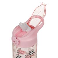 Láhev tritanová BAAGL na pití s brčkem - Panda, 500 ml   A-35409 (3)