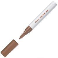 Popisovač PILOT Pintor - akrylový, hnědá, EF (extra tenký hrot) 0,7mm 4077-007