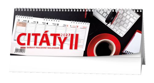 Kalendář stolní - Pracovní kalendář CITÁTY II   BSB2-27