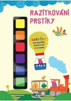 Knížka Razítkování prstíky Vláček   4223-3