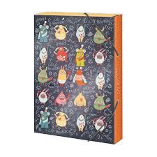 Box na sešity 'Cute monsters' - s gumou A4 Argus     1231-0290