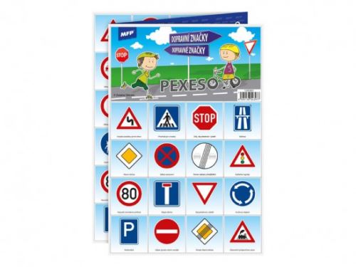 Pexeso MFP 3xA4 Dopravní značky    5300891