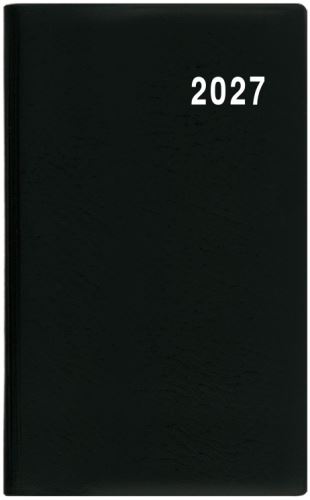 Diář měsíční - Marika - PVC - černá   BMM1-2-27