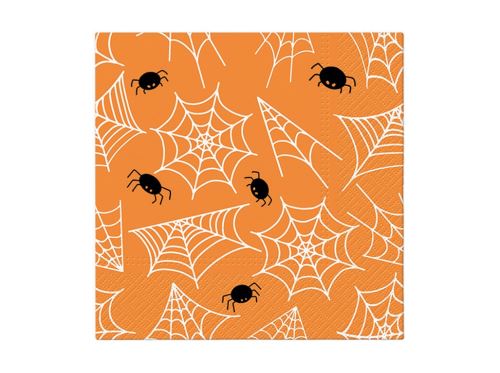 Ubrousky Halloween, třívrstvé 33 x 33 cm, 20 ks  44328