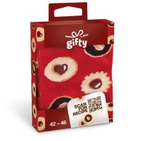 Gifty - Vánoční ponožky 1 - Linecké cukroví - 42-46 1043101