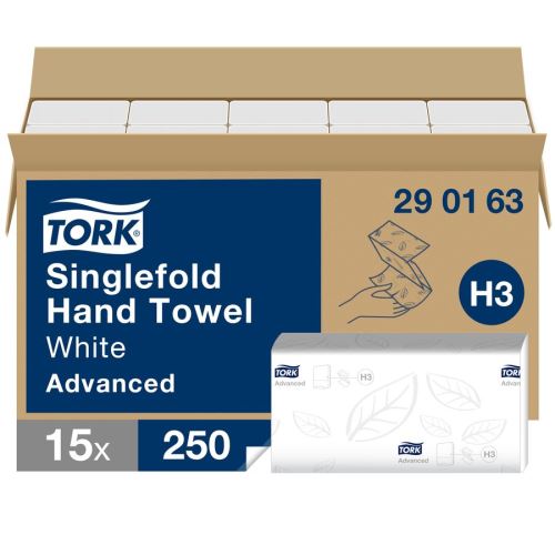 Ručník papírový  TORK Adv.Hand.Towel bílá TBTK-290163