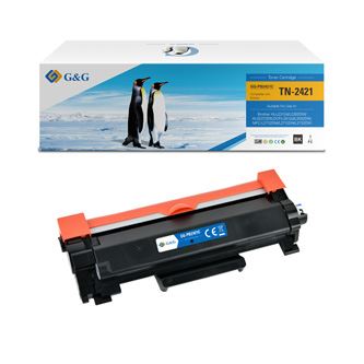 Kompatibilní toner G&G - s Brother TN2421, NT-PB2421C, black, 3000str.