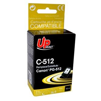 Kompatibilní ink UPrint - s PG512BK, C-512B, black, 18ml