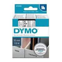 Páska DYMO D1  12mmx7m  černý tisk/průhledný podklad, S720500 (1)