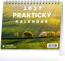Kalendář stolní - Praktický kalendář s citáty 2027 - 16,5 x 13 cm   PGS-36892