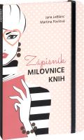 Notes Zápisník milovnice knih - 13 × 21 cm        A-6436
