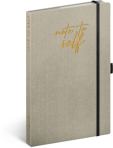 Nedatovaný plánovač Note to self, 5 minut denně, 13 × 21 cm   PGD-32757