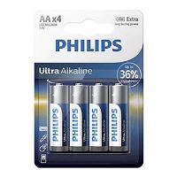 Baterie alkalická AA, PHILIPS ULTRA, 4-pack (1)
