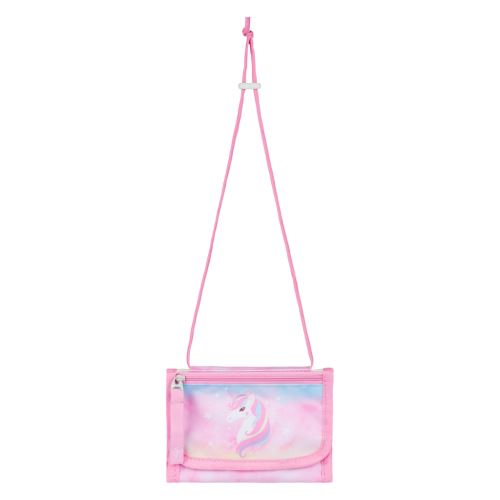Peněženka na krk BAAGL - Rainbow Unicorn   A-33112