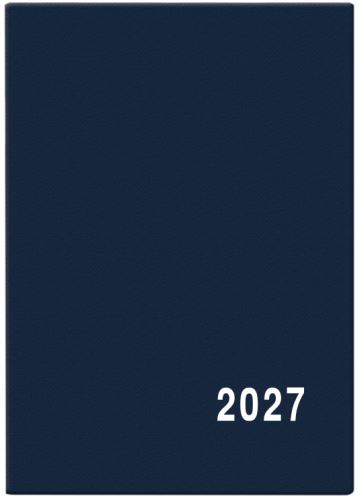 Diář měsíční - Anežka - PVC - modrá   BMA1-1-27