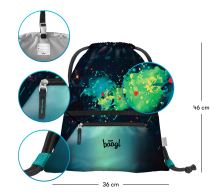 Školní set 3 BAAGL - Airy - Chill - batoh, penál, sáček   A-34496 (15)