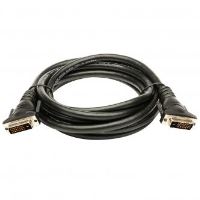 Video kabel DVI (24+1) samec, DVI (24+1) samec, Dual link, 2m, stíněný, černý (2)