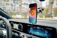 Držák mobilu Verbatim do auta - s bezdrátovým nabíjením, technologie Qi, černá (5)