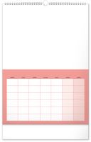 Kreativní kalendář rodinný NOTIQUE - nedatovaný - 33 x 46 cm   PGN-36380-L (12)
