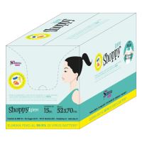 Odpadkové pytle  SMP Shoppy - Hygienické - 30l - 52x70cm - 15ks   SH13