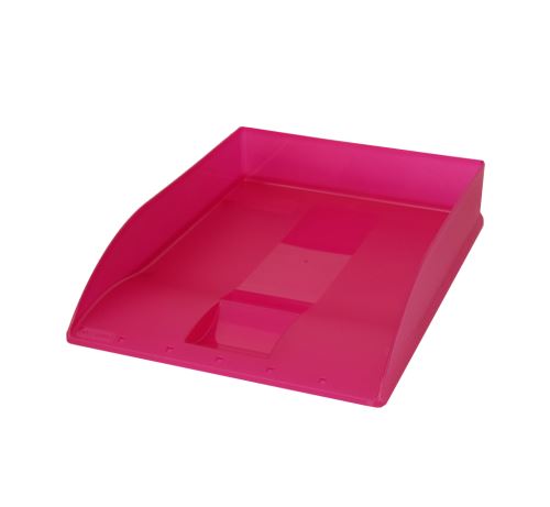 Box kancelářský - plný, malinový transparentní HERLITZ             10590750