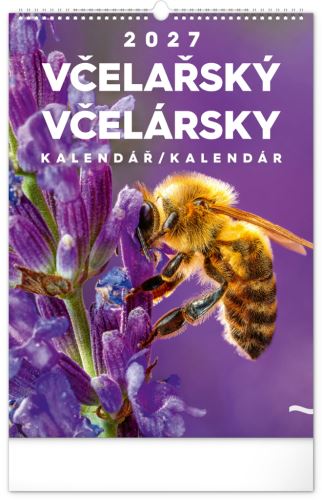 Kalendář nástěnný - Včelařský/Včelársky CZ/SK 2027, 33 x 46 cm