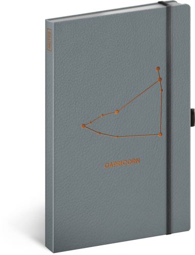 Notes Zvěrokruh Kozoroh - linkovaný, 13 x 21cm          A-8426