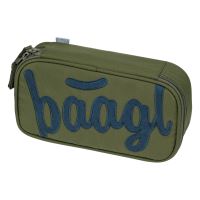 Školní penál BAAGL - etue - Olive   A-36057