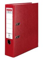 Pořadač pákový HERLITZ Q.file - A4/8cm červený        11167426