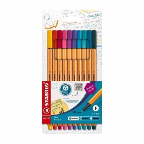 Liner STABILO point 88 - sada 10ks    8810-1