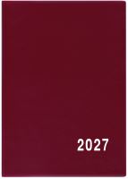 Diář měsíční - Anežka - PVC - bordó   BMA1-3-27