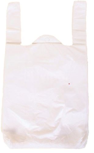 Taška HDPE 4kg, BÍLÁ Top Pevná, 200ks/bal. 05025200