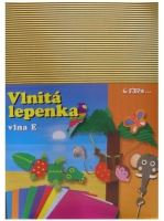 Lepenka E-Welle 260g 34,5x24,5cm/10listů rovná zlatá 402630
