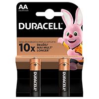 Baterie alkalická, AA, 1.5V, Duracell, blistr, 2-pack, 42301, Basic (1)