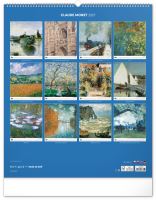 Kalendář nástěnný - Claude Monet 2027 - 48 x 56 cm   PGN-36364-L (13)