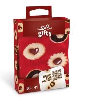 Gifty - Vánoční ponožky 1 - Linecké cukroví - 36-41  1043100