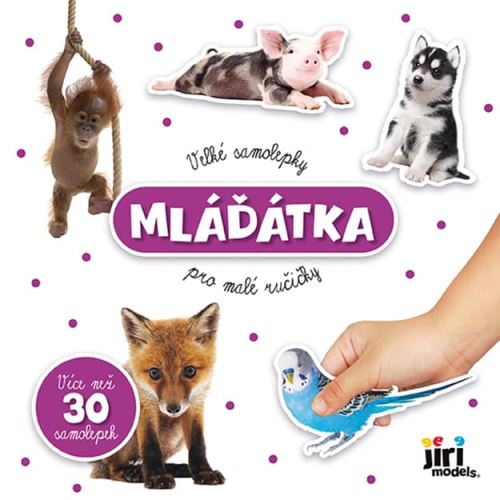 Velké samolepky pro malé ručičky - Mláďátka   3781-9
