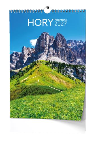 Kalendář nástěnný - Hory - A3   BNG6-27