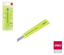 Nůž 126mm odlamovací DELI E2038 zelený (1)