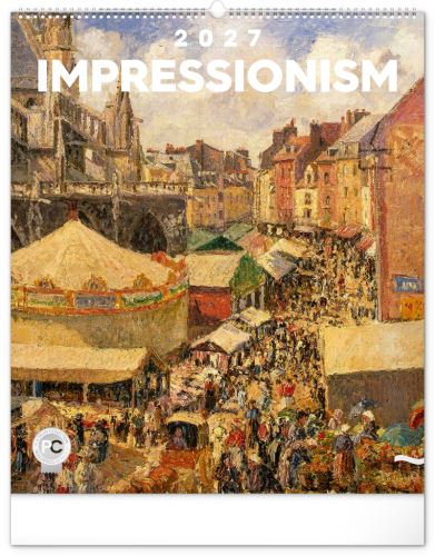 Kalendář nástěnný - Impresionismus 2027 - 48 x 56 cm   PGN-36363-L