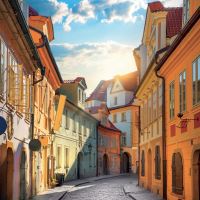 Kalendář poznámkový - Praha 2027 - 30 x 30 cm   PGP-36338 (3)