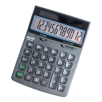Kalkulačka ELEVEN ECC310 - černá, stolní, desetimístná, solární napájení
