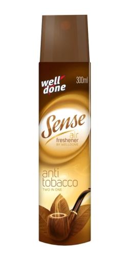 Osvěžovač Well Done Sense - Antitabák - 300ml  14599