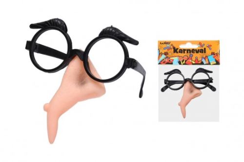 Set karneval - čarodějnice (nos + brýle) W027548-1042379