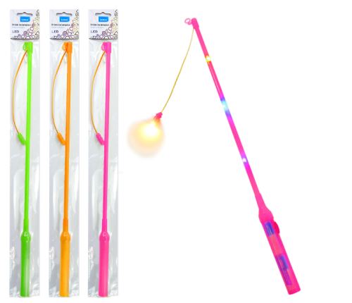 Držák na lampion blikající  LED 50cm mix (85681)
