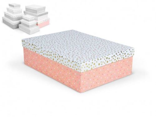 Krabice dárková celoroční  D-L004-J 37x27x11cm   5371144