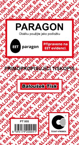 Paragon propisující PT005